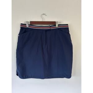 GGblue skirt skort womens size 10 luxe sport navy golf athleisure